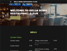 Tablet Screenshot of bellaroma.ca